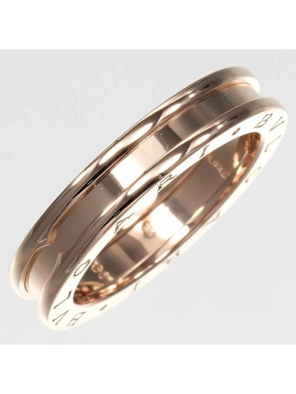 Bvlgari B.Zero1 XS 18K Pink Gold Ring 20